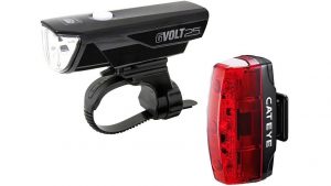 Beleuchtungsset Cateye G-Volt 25 Kit mit Rapid Micro