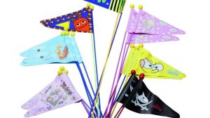 Kinder-Wimpel Bike Fashion Wimpel-Sortiment