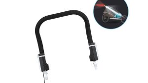 Croozer Click & Flash® Licht-Schiebebügel Einsitzer